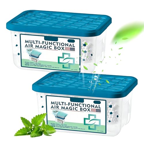 Magic Box Zur Staubentfernung In Innenräumen 2026 New Multifunktionale Air Magic Box FüR Indoor Luftreinigung Automatische Staubsammlung für StaubfäNger Wohnung & BüRo
