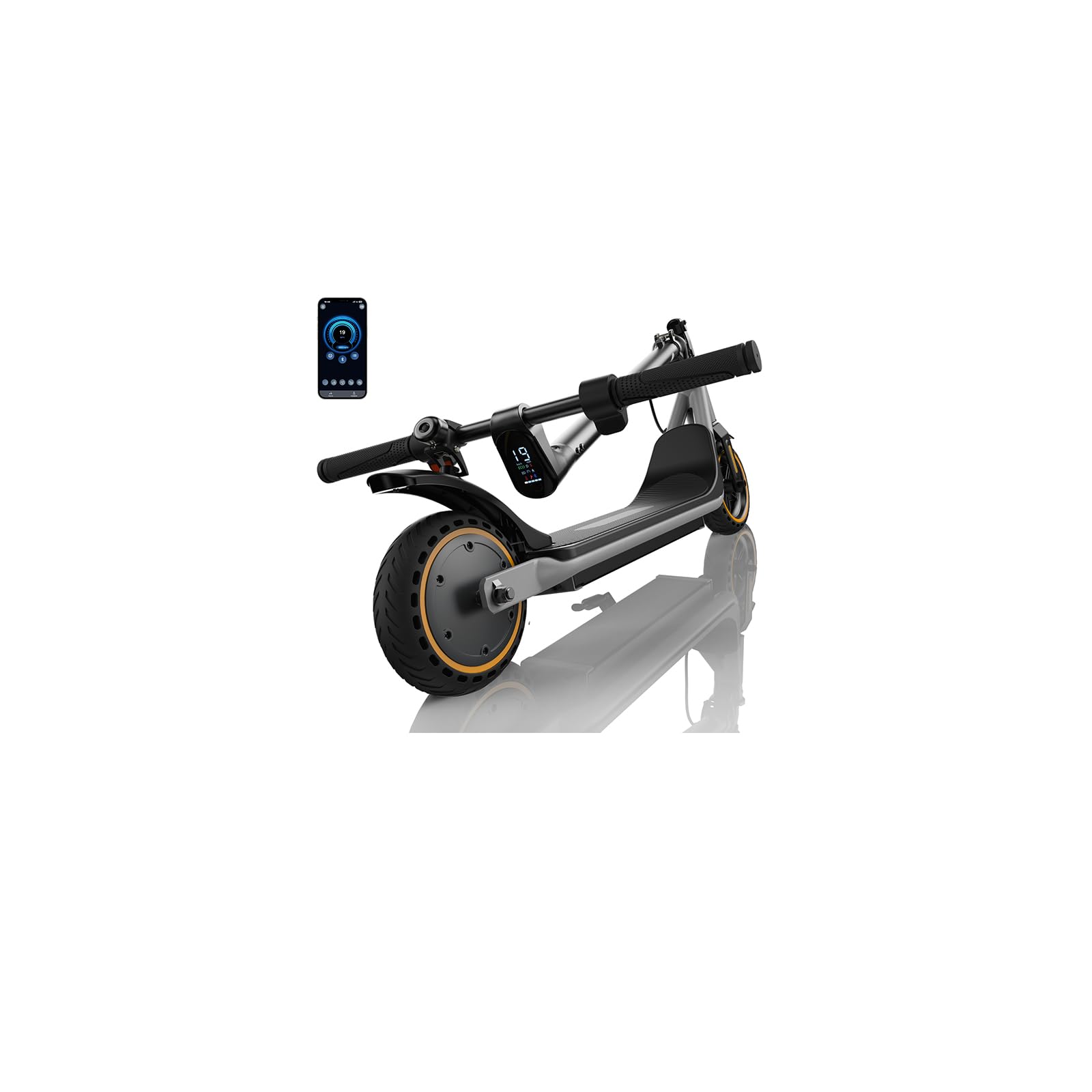 Electric Scooter - Electric Scooter Adults, 1000W/500W Motor, 10''/8.5'' Tires, 28/23/21 Miles, APP Control, Dual Brake, Long Range Electric Scooter for Gift