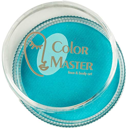 ColorMaster Face and Body Paint Teal(30gm)Non-Toxic High-Quality Paint for Childred and Adults Halloween Makeup, Costumes, Festivals