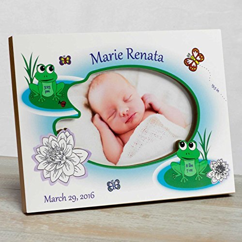 Personalized Baby Picture Frame, Baby Girl Picture Frame