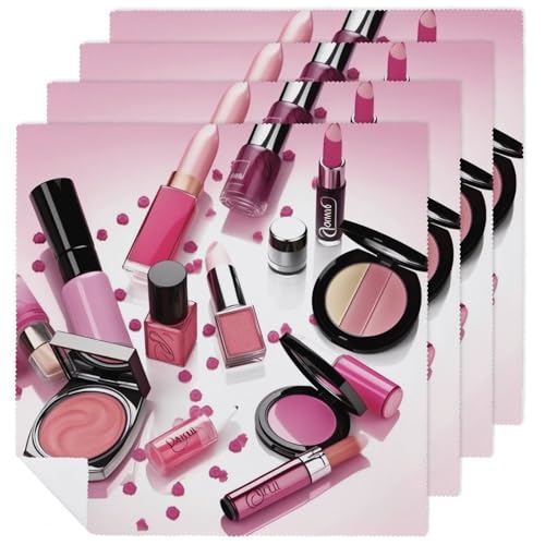 Servilletas de Tela Modern Woman Cosmetic 4 Piezas miniatura 1