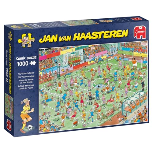 Preisvergleich Produktbild Jan van Haasteren WM Frauen Fußball - Puzzle 1000 Teile
