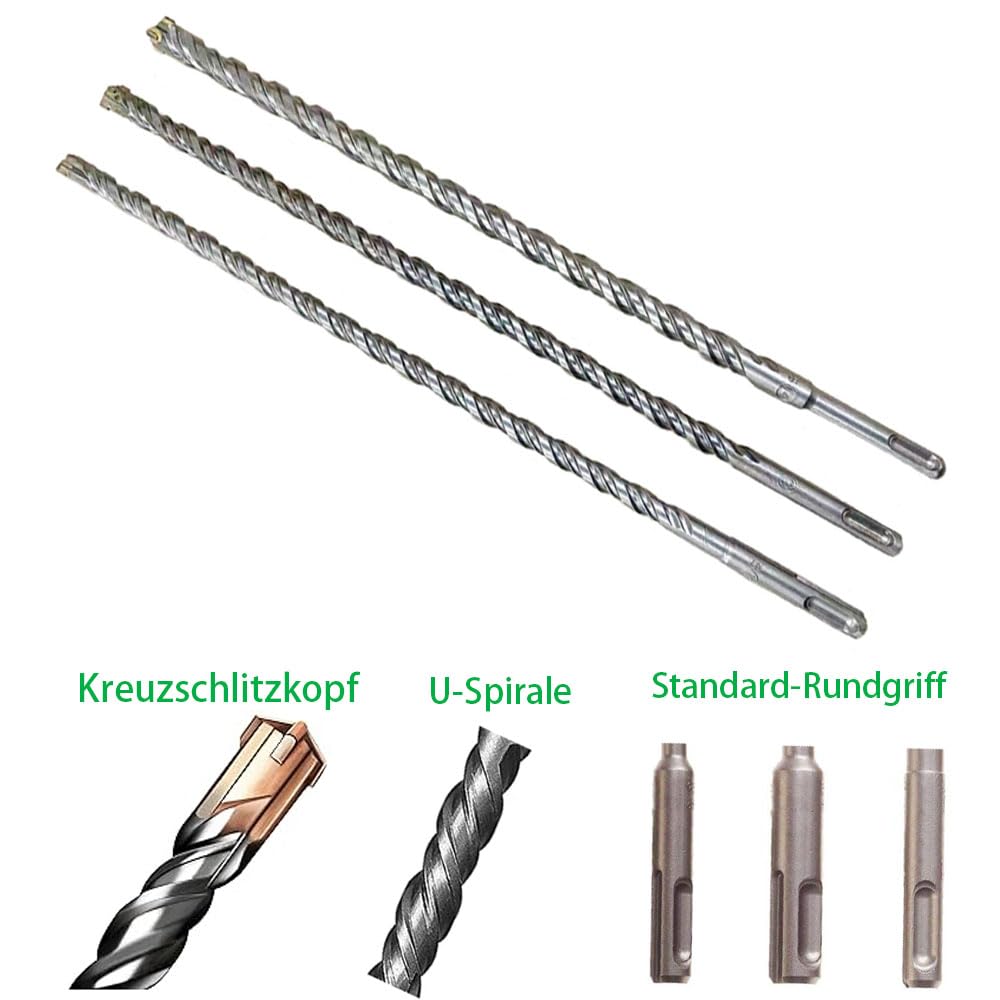 Hikoki 783262 Punta Trapano SDS-PLUS 15x165mm Calcestruzzo - Foto 7