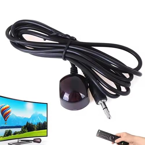 image for Hididi 3.5mm to IR Receiver Cable 5FT Infrared Remote Control Extender