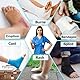 Polaland Wasserdichter Beinprotektor für Gipsverbände - Gipsverband Wasserdichte Duschbandage, Wasserdichte Schutzhülle für Gipsverband - Bad & Dusche – Bein Erwachsene/Kinder