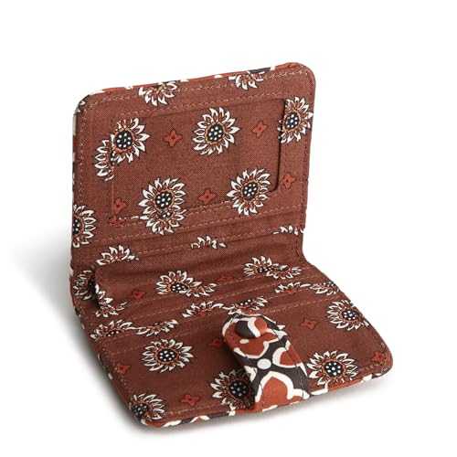 Image of Vera Bradley Women's Premium Cotton Small Tab Wallet