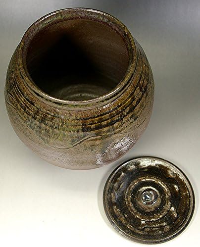 初代 森本陶谷 兵庫県無形文化財 丹波焼 大海茶入 茶道具