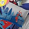 Sunny Side Up Kids Comforter Set Includes Sheets and Pillow Covers - Soft and Cozy Bed Set for Stylish Room Decor, Gray - Spiderman, 5 Piece Twin Bedding #5