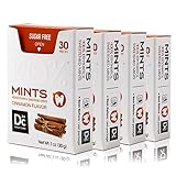 DC24 DAILY CARE 100% Erythritol Breath Mints, 0-Calorie,Sugar Free, Natural Cinnamon, Gluten Free, 30 Count, Pack of 4