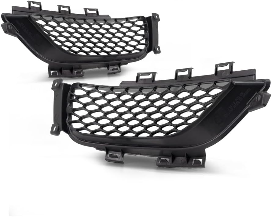 For Chrysler 300 2015 Bumper Grille Driver and Passenger Side | Pair | Front | Replacement For CH1038193, CH1039193 | 68231613AA, 68231612AA