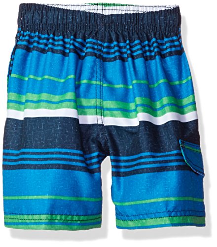Image of Kanu Surf Boys' Dominica Floral Quick Dry Beach Board Shorts Swim Trunk