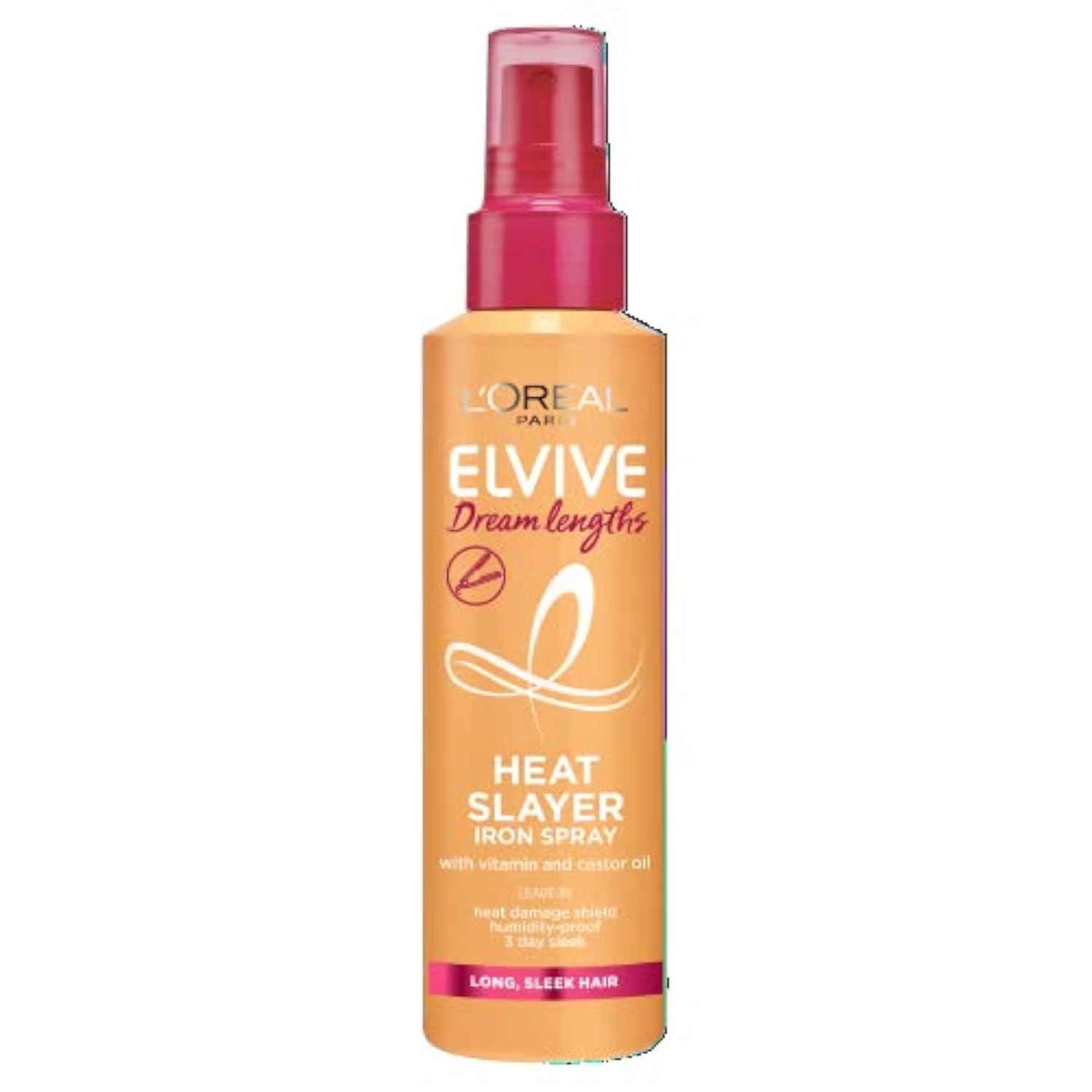 L'ORÉAL Dream Lengths Heat Slayer Spray by Elvive for Long, Sleek Hair 150ml