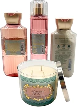 Amazon.com : Bath & Body Works SWEETEST SONG 4-piece Deluxe Gift