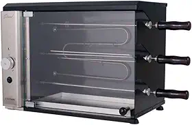 Churrasqueira Elétrica de Bancada para 3 Espetos Stand 127V Titan