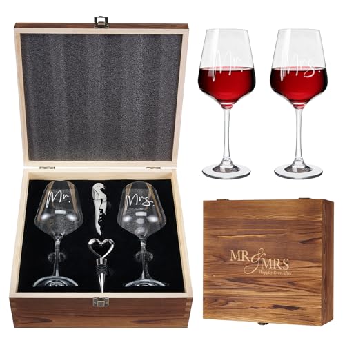 AW BRIDAL Wine Glasses Set