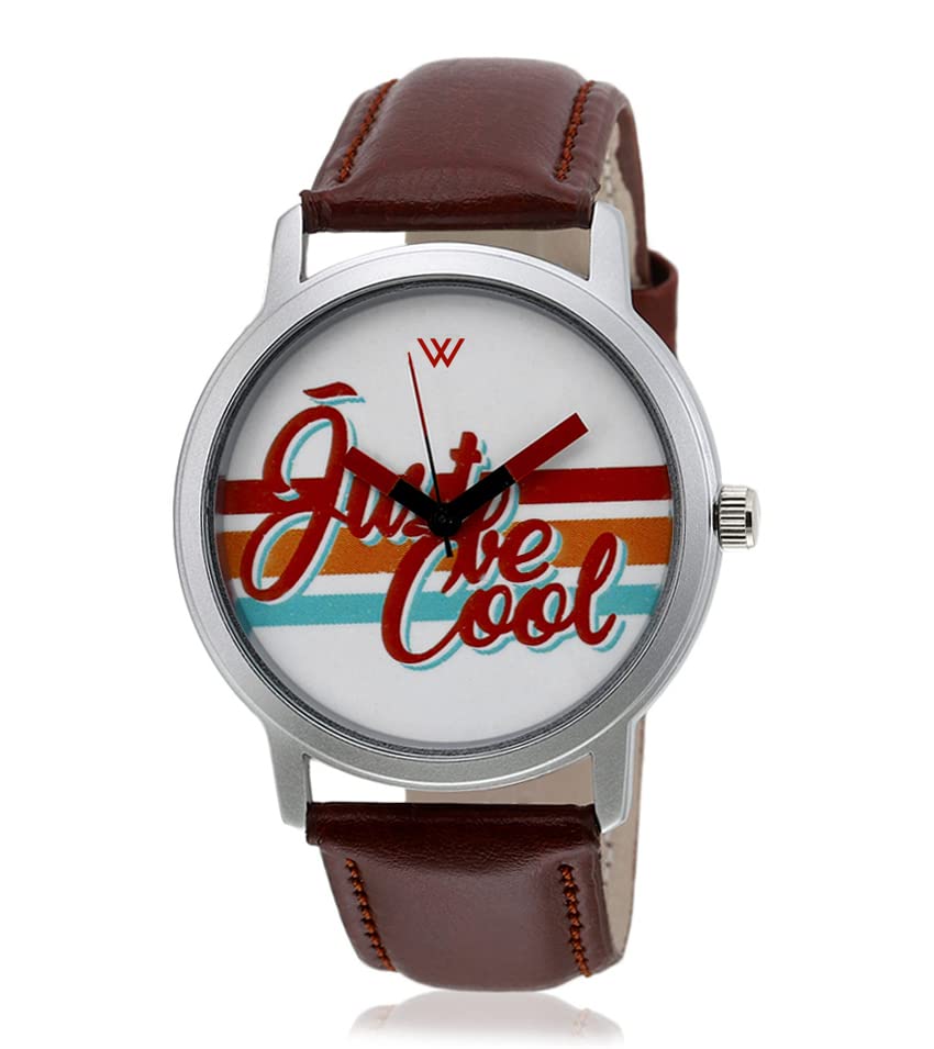Walrus Multicolor Dial Analog Leather Strap Wrist Watch for Men - Stylish Brown Leather Strap, Professional & Casual Use- Old Money Style Mens Wrist Watch for Gift, Versatile Use, 40mm Case Size (B0B1QR4N89) Amazon Price History, Amazon Price Tracker