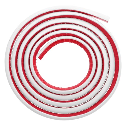 Moulure autocollante quart de rond PVC blanc pour angle
