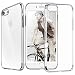 iPhone 7 Case, [Glitter] [Electroplating] [Metallic Finishing] [Scratch Resist] [Shockproof] [Crystal Clear] Transparent Ultra Slim Case Cover for Apple iPhone 7 - Sky Grey