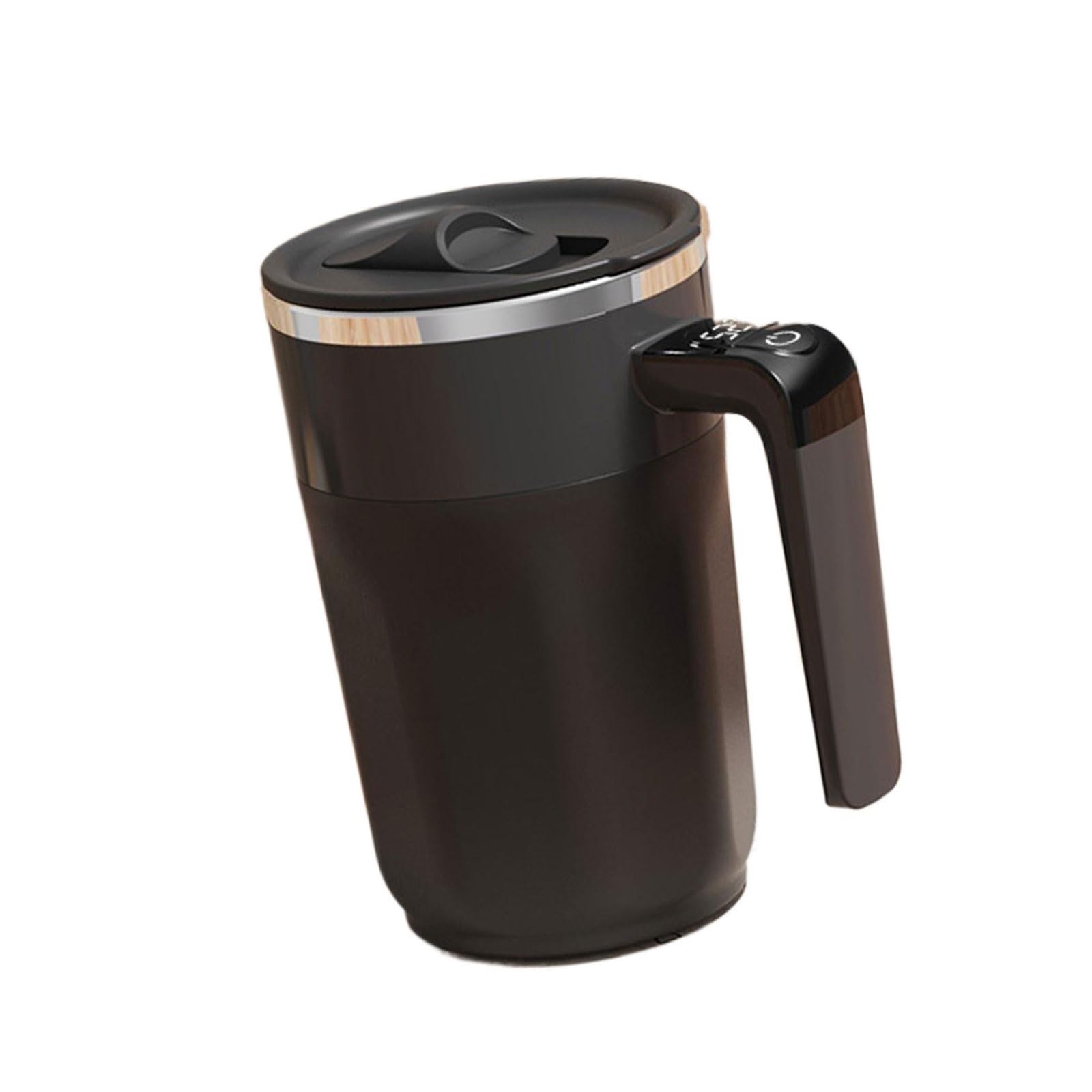 Nucelit Functional Stirring Cup Efficient Stirring Mug 400ml Mixing Coffee Mug for Easily Blending Beverage Blending Cup