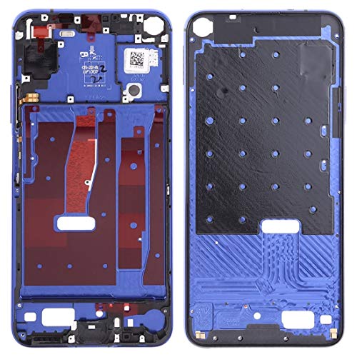 Cadre Honor 20 Huawei noir et bleu pour remplacement de châssis intermédiaire de téléphone