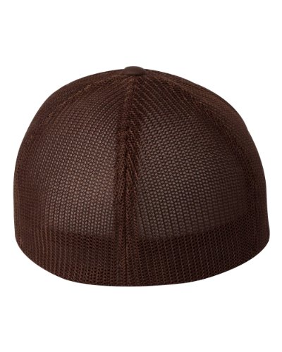 Image of Flexfit Unisex Mesh Fitted 2-Tone Trucker Hat, One Size