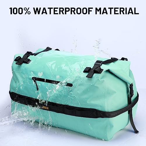 MIER-Large-Waterproof-Duffel-Bag-Rolltop-Dry-Backpack-Duffle-Bags-for-Kayaking-Rafting-Boating-Swimming-Camping-Travel-Gym-Beach-60L80L