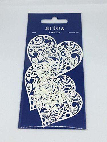 Laser Cut Designs - hearts