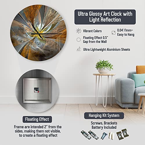 DesignQ-Pale-Blue-Shade-IV-Coastal-Wall-Clock-for-Home-Bedroom-Bathroom-Office-Living-Room-Decoration23x23