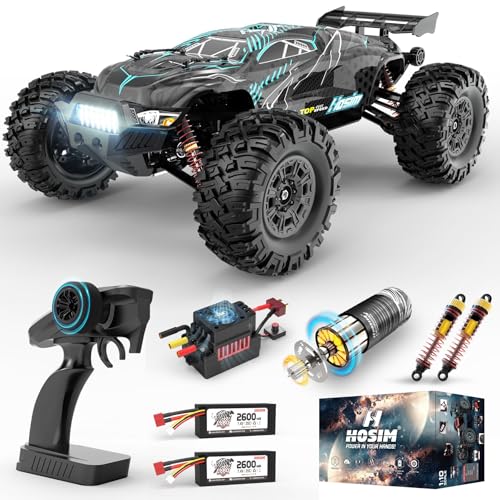 Hosim 1:10 Brushless RC Auto, 4WD Hochgeschwindigkeit 68+ km/h...
