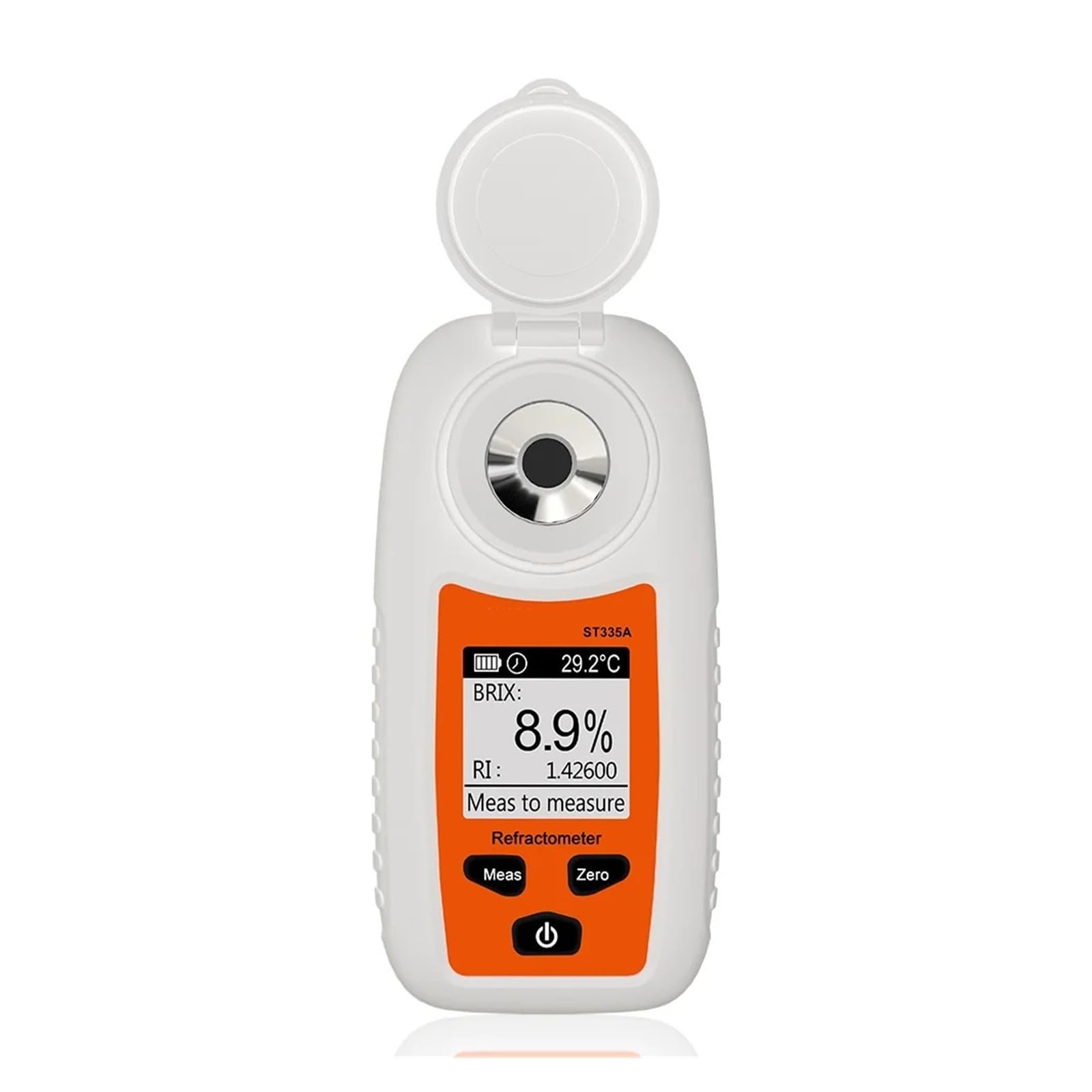 0–35% digitales Refraktometer, Brix-Messgerät, Messgerät for Fruchtsaft, Wein, Bier, Alkohol, Zuckergehalt Schnelle Reaktion