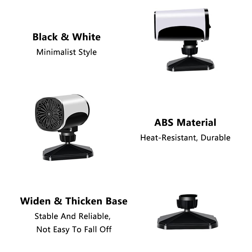 Baceyong Auto 12 V Draagbare Vouwen Haardroger, Warm En Koud Sneldrogende, Sigarettenaansteker Socket Reizen Auto Heater Auto Ontdooier