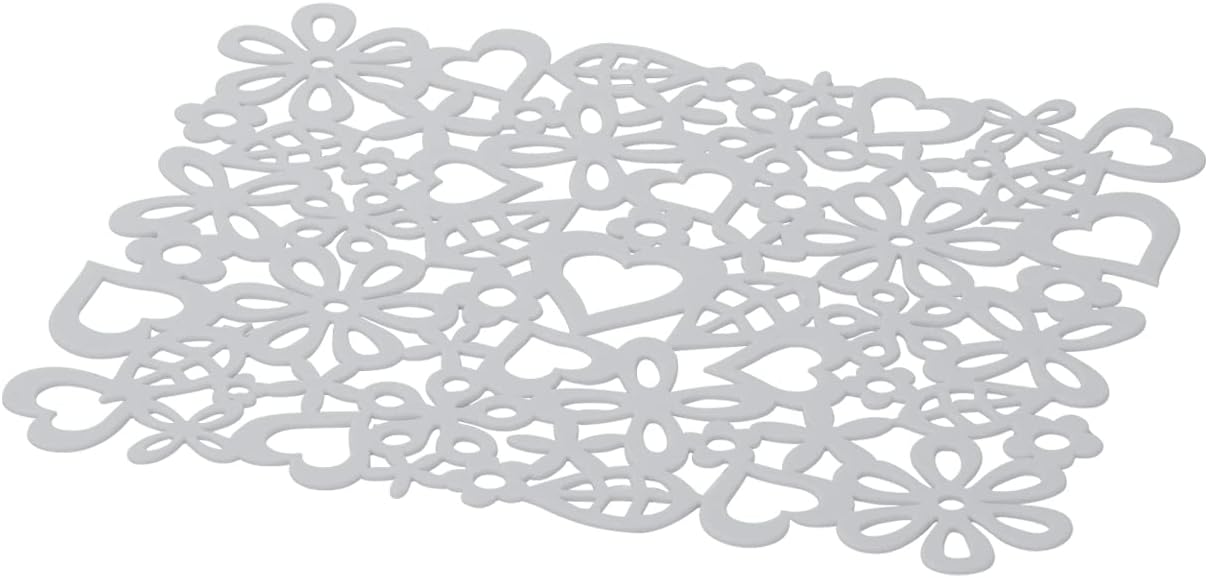 Pearl Metal Touch CC-1492 Silicone Mat, Dishwasher, Dishwasher and Dryer Safe, Gray