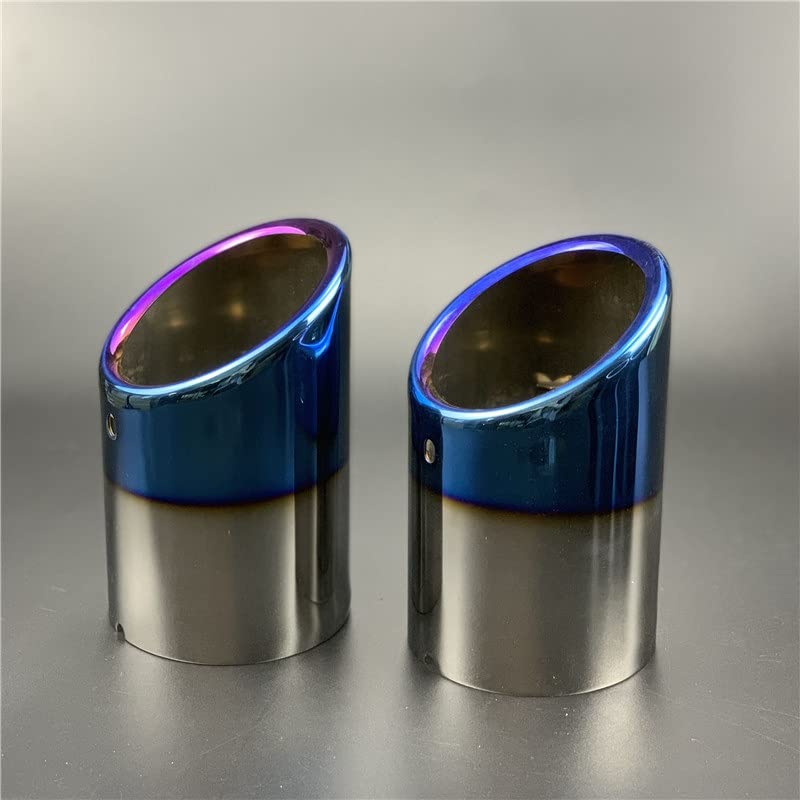 Extremos de tubo para escape en acero inoxidable para reparar la garganta de Mazda CX-5, 2 uds