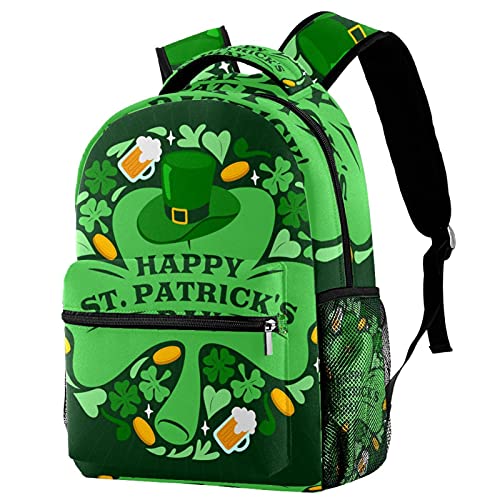 Sac d'école fille et garçon avec protection pc portable 14" vert
