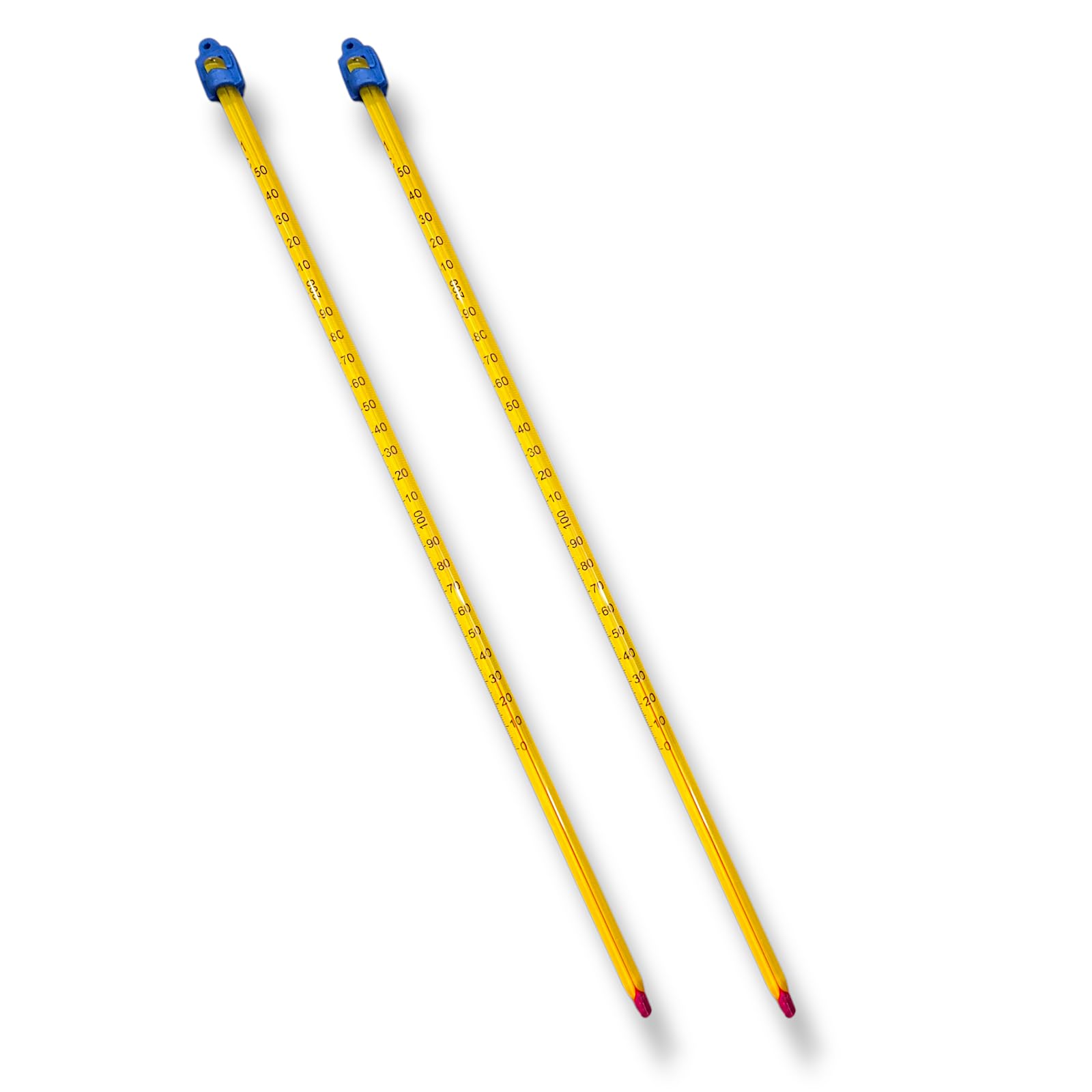 SKAN's Non-Mercury Precision Glass Thermometer | Laboratory & Industrial Use | Ranges from 0 to 250 degree celsius | 305mm or 12 inches Long | With Plastic case & Hanging Rubber eyelet | (Pack of 2)-image-37