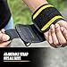 Galvanox Magnetic Wristband with Hands-Free Work Light (3-Mode) for Holding Screws Nails and Drill Bits, Durable Nylon with Powerful Magnets - Tool Gift for Men, Dad, Husband, Handyman (Yellow)