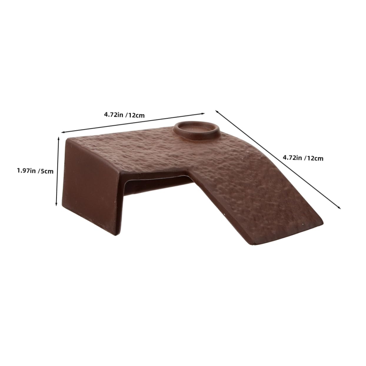 HOLIDYOYO Turtle Bathing Platform Basking Area Ladder Reptile Tank Accessory Quick Installation