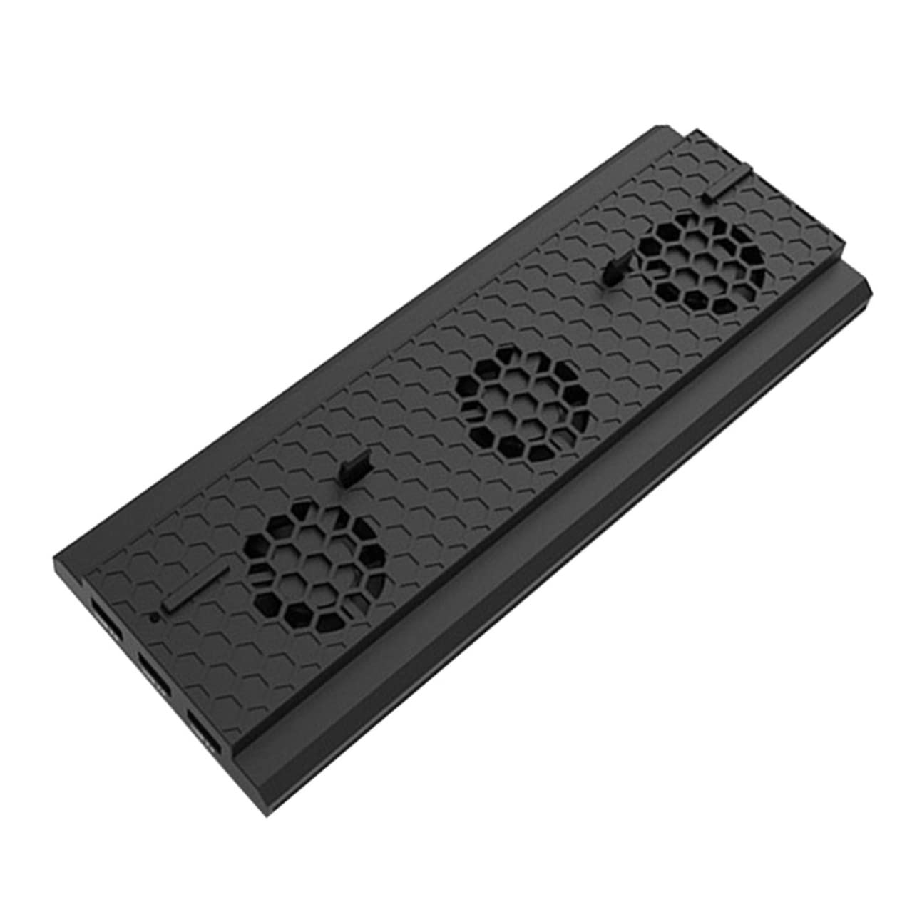 Kickstand 3pcs Port Conter Fan Holder Que Game It Console Sea Enfriador de Calor Negro Su Soporte de Hub Triple A Control de Acoplamiento Hacer Soporte de Temperatura Can Bar Station Mount/128