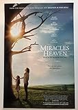 MIRACLES FROM HEAVEN - 11.5'X17' Original Promo Movie Poster 2016 Jennifer Garner