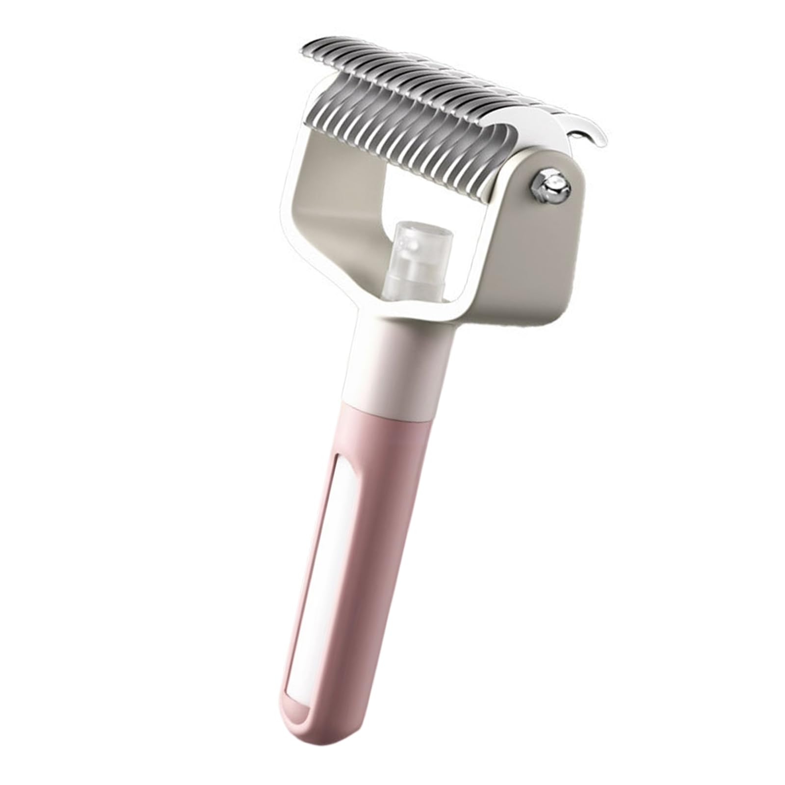 YUXITA Pet Deshedding Brush With Massage Sprayer Function Dog Grooming Tool For Shedding Control And Coat Care