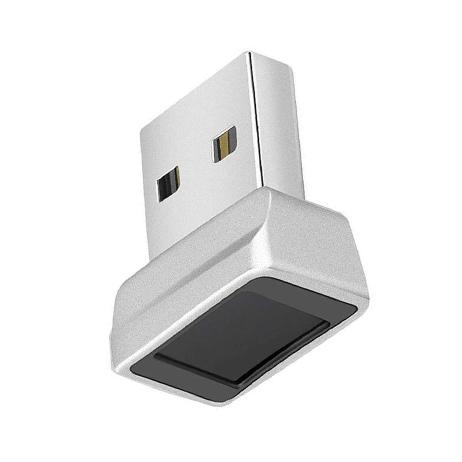 ZEZEFUFU Lector de llaves de huellas dactilares USB de seguridad Anti-poofing Inicio de sesión seguro para Windows Hello para Windows 7/8/8.1/10/11