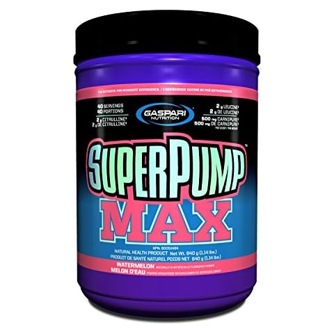 Gaspari Nutrition Superpump Max, Watermelon, 1.41-Pounds Cover