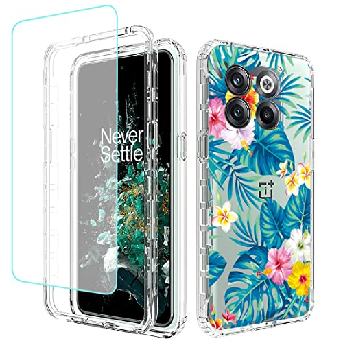 Coque OnePlus 10T antichoc à motif floral pour protéger votre mobile en balade
