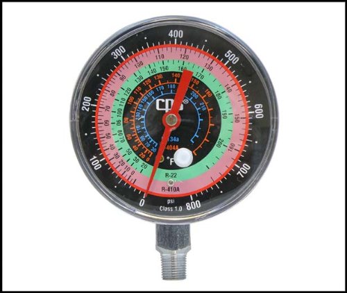 CPS RGH5H Gauge HI R-22 404A 410A 2.5 / 68mm 1.6% PSI/D