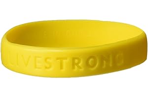 New Yellow Cancer Support Bracelet Wristband, XS-M