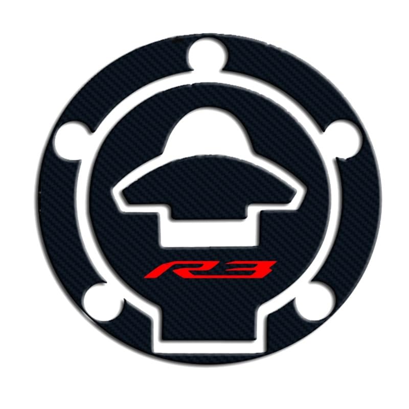 Protège réservoir moto carbone anti-rayure pour Yamaha R3 MT03