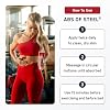 SteelFit Abs of Steel Maximum Definition Cream - Skin Tightening, Toning & Firming Lotion for Sculpting Abs - L-Carnitine Pre & Post Workout Supplement for Men & Women - Non-Greasy Formula, 8 Ounces