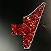 Custom 76 Explorer Re-Issue Style Guitar Pick Guard,4ply Red Tortoise