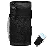 Installation facile : le porte-gobelet pour vélo utilise une fermeture auto-agrippante, facile à installer sur le guidon ou à d'autres endroits du vélo. porte-bouteille latéral