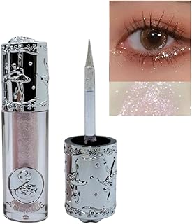 Sombra de ojos líquida con purpurina, coreana...